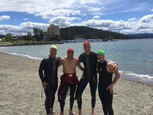 IRONMAN COEUR D'ALENE Swim with SLTC members