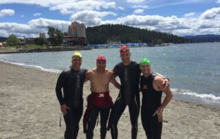 IRONMAN COEUR D'ALENE Swim with SLTC members